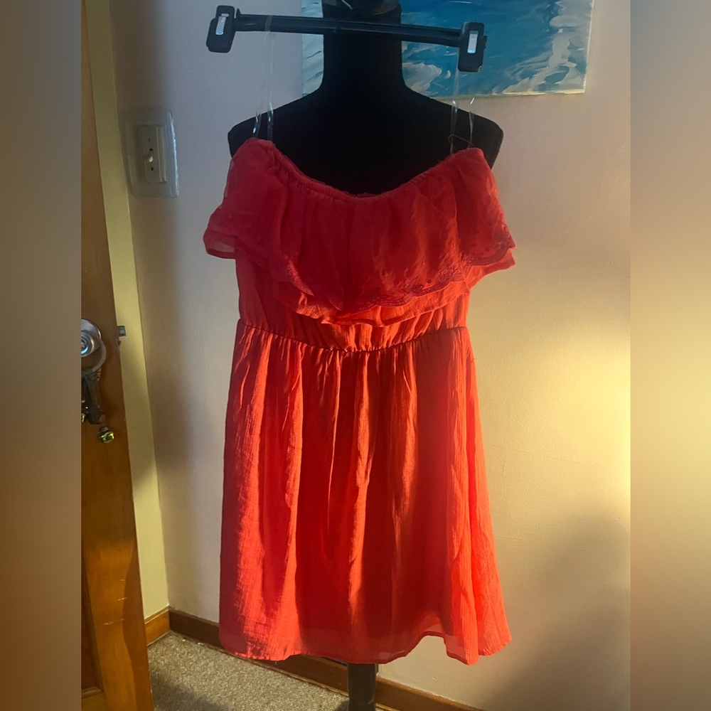 BE COOL Rosette Vibrant Coral Top